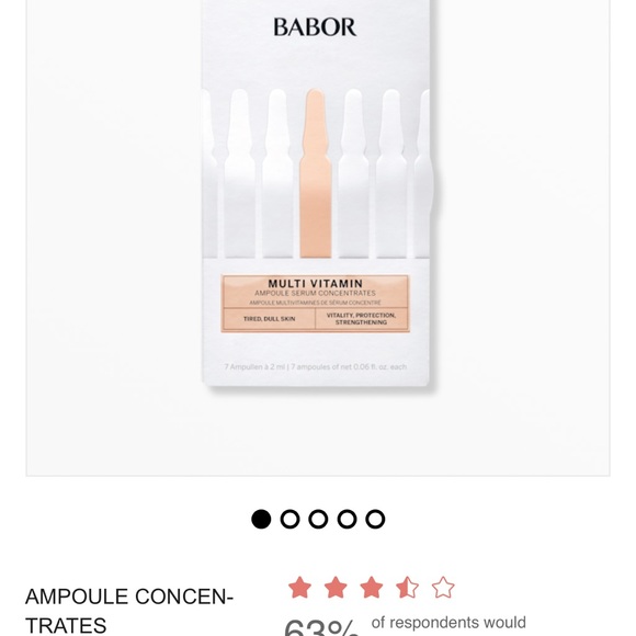 Babor Ampoule Concentrates Serum Multivitamin - Picture 4 of 6